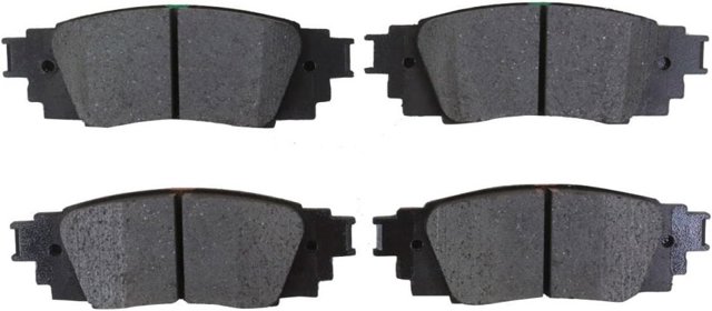Колодки тормозные задние, дисковые 0446610010 TOYOTA