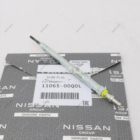 Свеча накала 1106500Q0L NISSAN