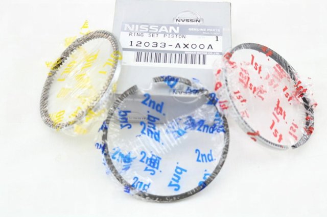 Комплект поршневых колец, STD 12033AX00A NISSAN