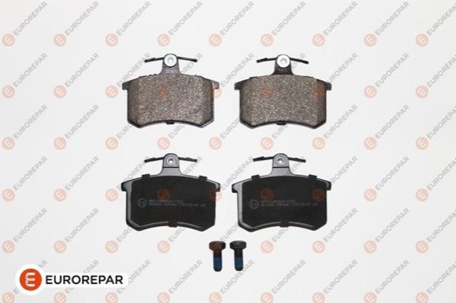 Задние дисковые колодки 1617248280 EUROREPAR