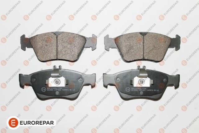 Тормозные колодки 1617254580 EUROREPAR