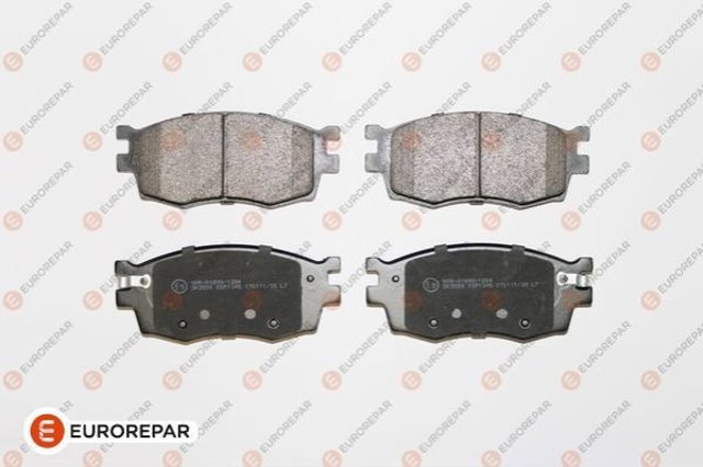 Передние тормозные колодки 1617285580 EUROREPAR