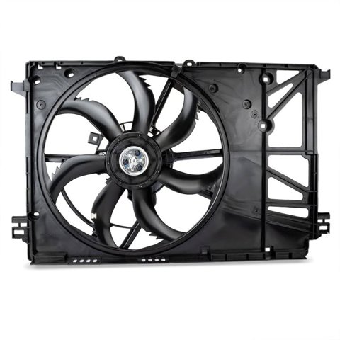 Диффузор радиатора охлаждения в сборе с мотором 1636025010 TOYOTA