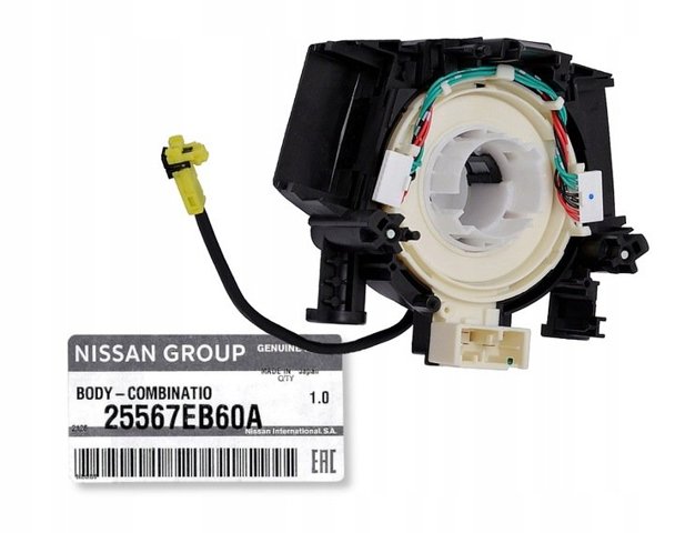 Контактное кольцо подушки безопасности 25567EB60A NISSAN