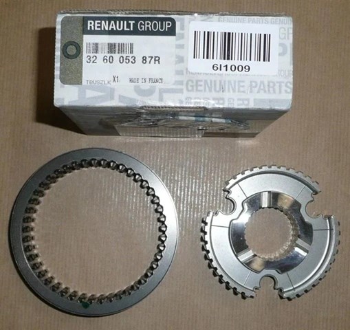 Муфта синхронизатора, наружная обойма 1/2-й передачи 326005387R RENAULT