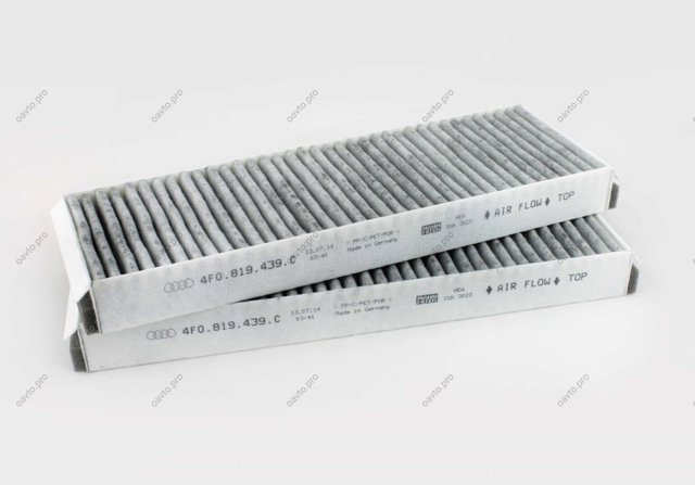 Фильтр салона угольный Ауди А6 C6