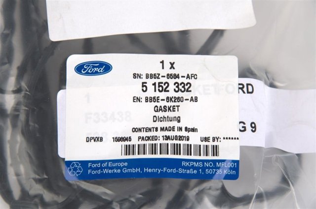 Прокладка крышки двигателя 5152332 FORD