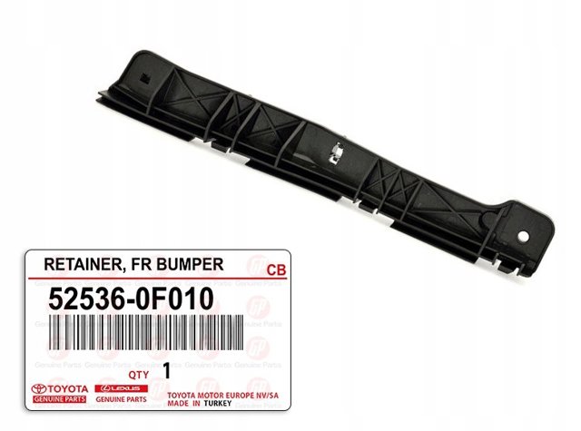 Левое крепление переднего бампера 525360F010 TOYOTA