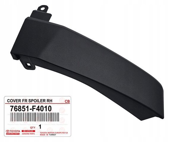Накладка бампера переднего, правая 76851F4010 TOYOTA