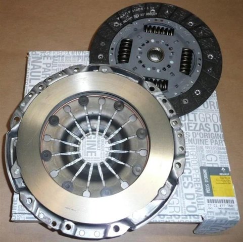Комплект сцепления (диск, корзина, подшипник) 7701477758 RENAULT