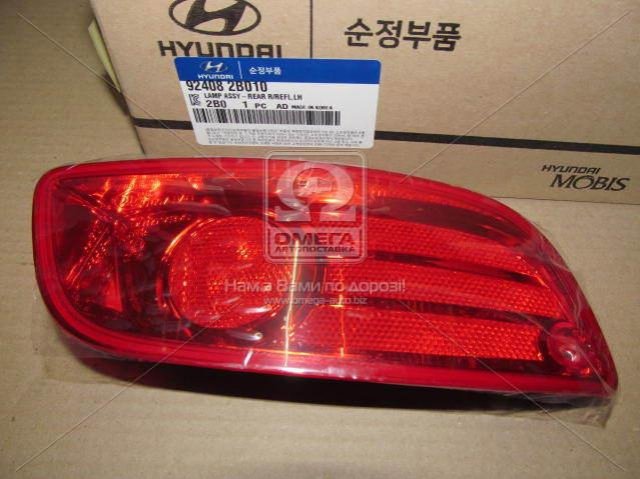 Левый катафот бампера 924082B010 HYUNDAI