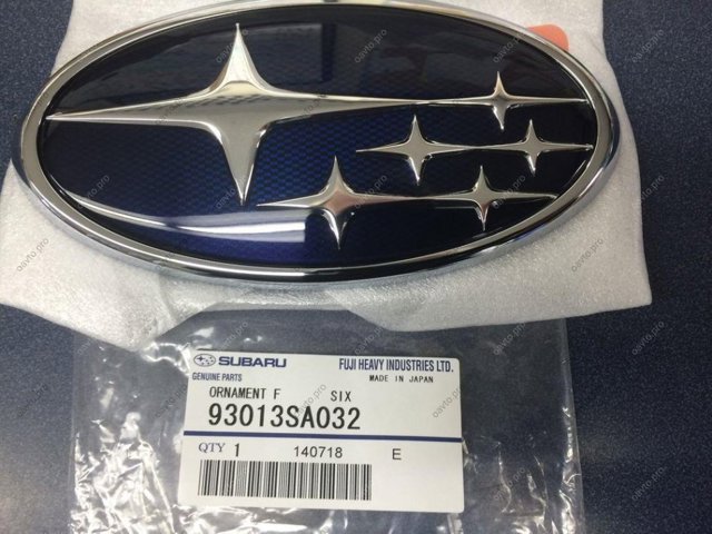 Эмблема на решетку радиатора 93013SA032 SUBARU