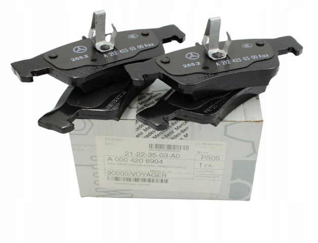 A0004208904 MERCEDES Задние тормозные колодки купить в Ровно