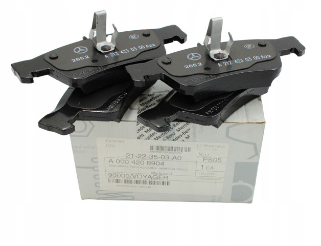 A0004208904 MERCEDES Задние тормозные колодки купить в Украина
