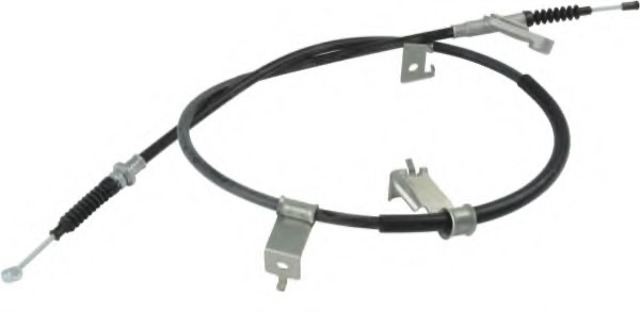 Трос ручного тормоза задний EG2144420F MAZDA