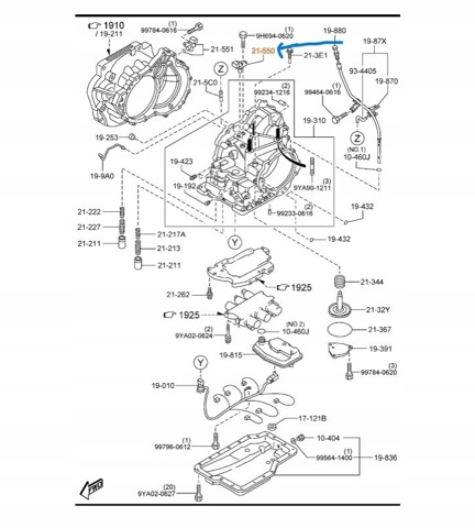 MAZDA FN0121550 Датчик скорости в наличии Запорожье
