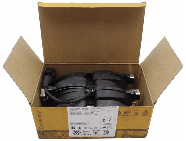 Тормозные колодки JZW698151AN VAG