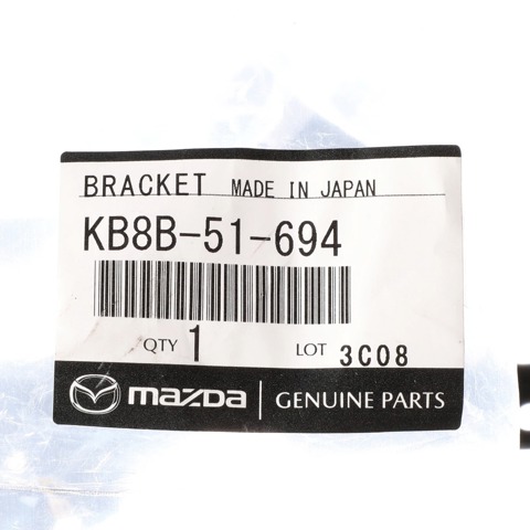 Крепление противотуманки, левой KB8B51694 MAZDA