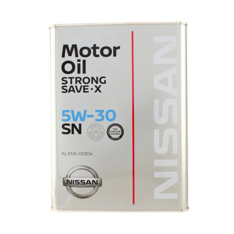 Масло моторное nissan strong save-x 5w-30 sn, 4л, можливий самовивіз KLAN505304