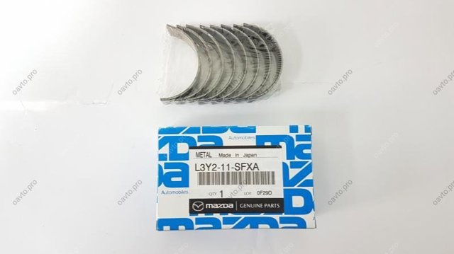 Шатунные вкладыши коленвала комплект, 2-й ремонт L3Y211SFXA MAZDA