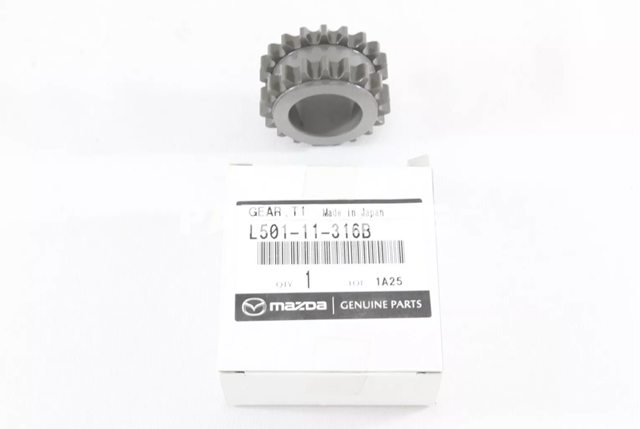 Шестерня привода коленвала двигателя L50111316B MAZDA