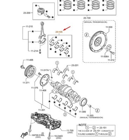 PYY111SE0 Вкладыши коленвала шатунные, комплект, стандарт (STD) купить Ужгород