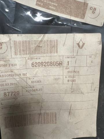 RENAULT 620920805R Защита бампера переднего в наличии Каменское