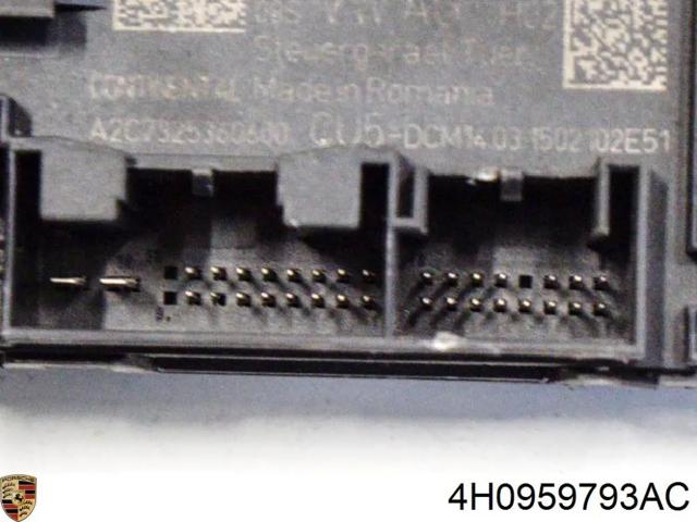 Блок комфорта передней двери 4H0959793AC PORSCHE