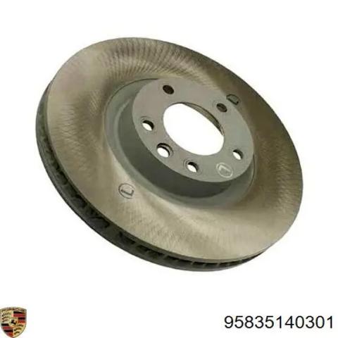 Передний тормозной диск 95835140301 PORSCHE