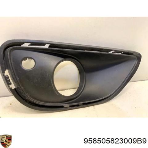 Решетка противотуманных фар левая 958505823009B9 PORSCHE