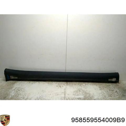 Накладка наружняя (молдинг) порога, правый 958559554009B9 PORSCHE