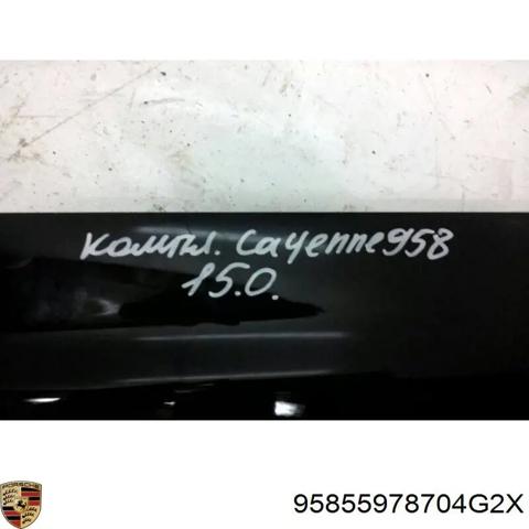 Молдинг передней левой двери, нижний 95855978704G2X PORSCHE