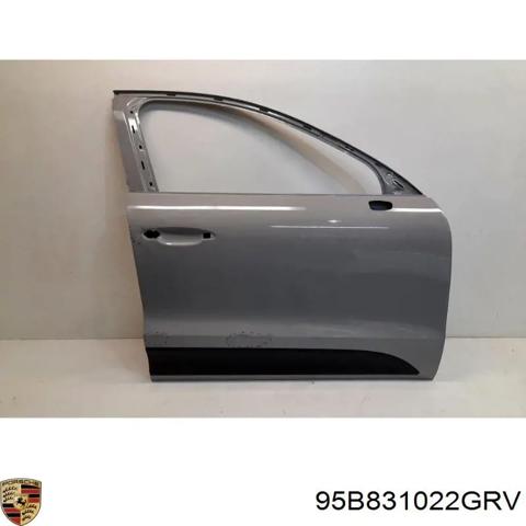 Пассажирская передняя дверь 95B831022GRV PORSCHE