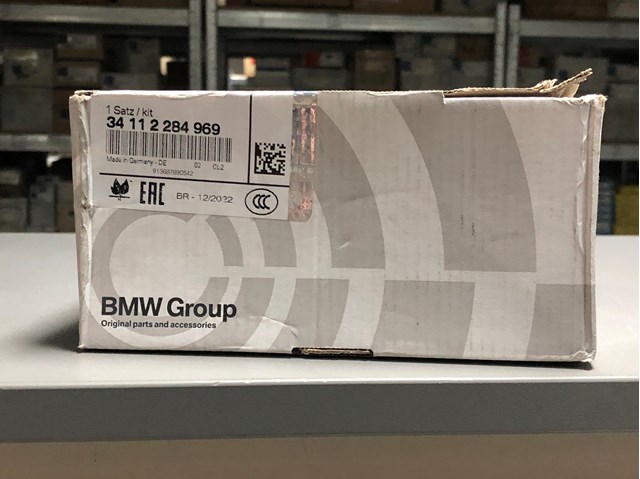 Колодки тормозные 34112284969 BMW