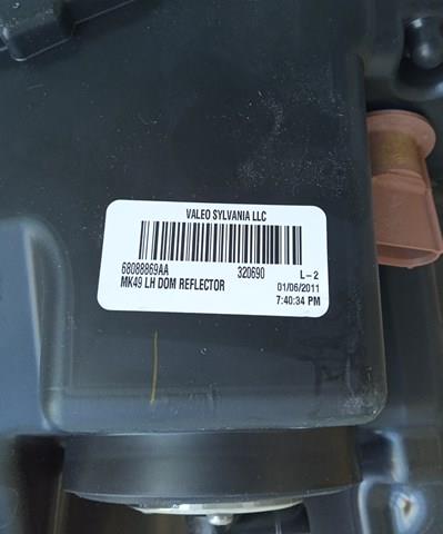 68088869AA CHRYSLER Фара левая купить в Украина