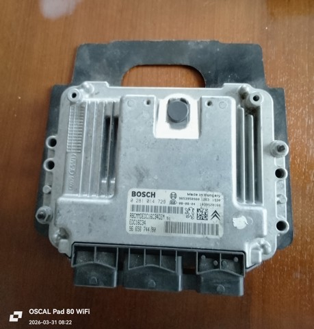 Мозги двигателя 9653958980 PEUGEOT