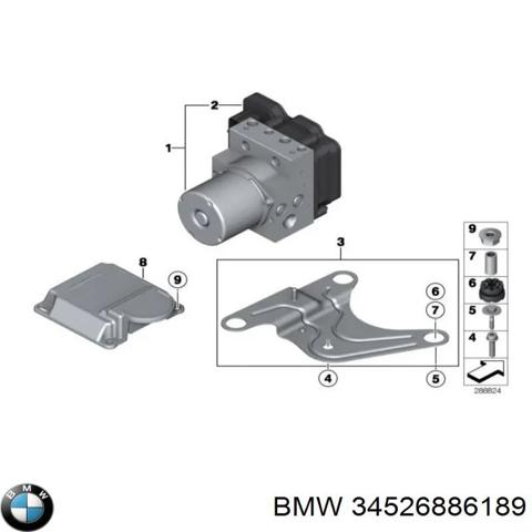 BMW 34526886189 Модуль-процессор управления подушкой безопасности (ЭБУ AIRBAG) в наличии Павлоград