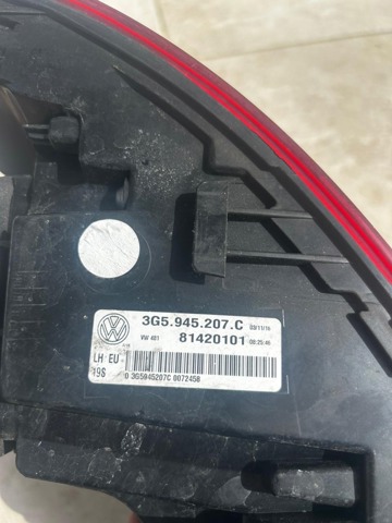 3G5945207C VAG Фонарь задний левый внешний купить в Харьков