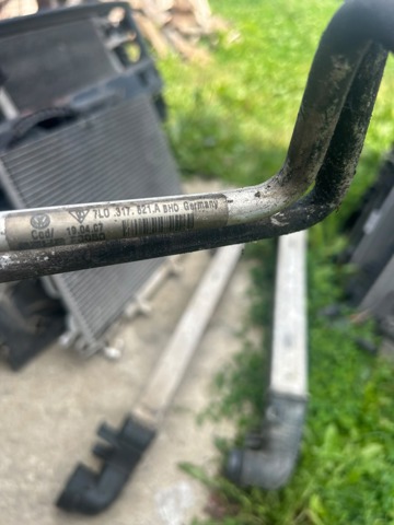 7L0317822 VAG Трубка масляного радиатора АКПП, верхняя купить в Павлоград