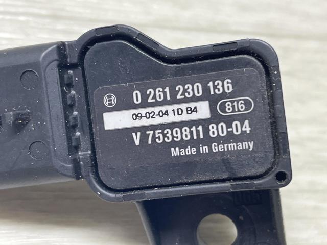 0261230136 BOSCH Датчик давления во впускном коллекторе, MAP купить в Винница