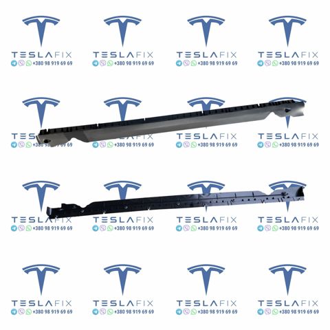 Кронштейн наружной накладки порога левой 149774100B Tesla Model