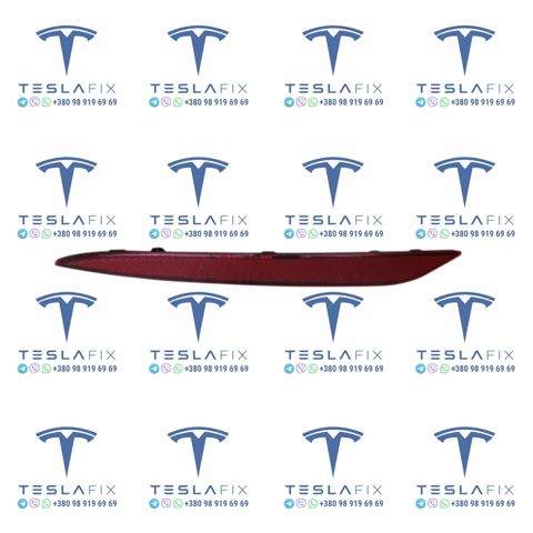 Левый отражатель бампера 600770500D Tesla Model