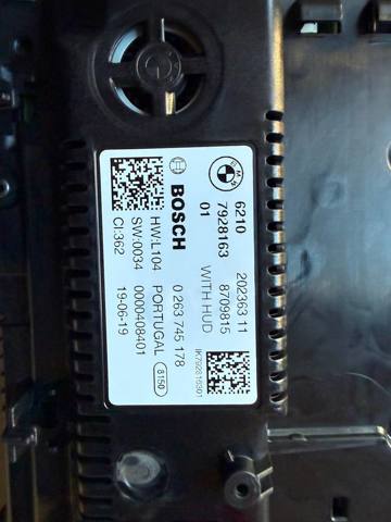 BMW 62107928163 Панель приборов в наличии Ровно