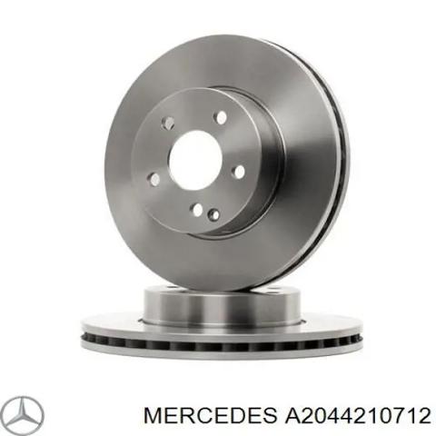 Диск тормозной передний A2044210712 MERCEDES