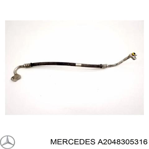 Шланг кондиционера, от радиатора к испарителю A2048305316 MERCEDES
