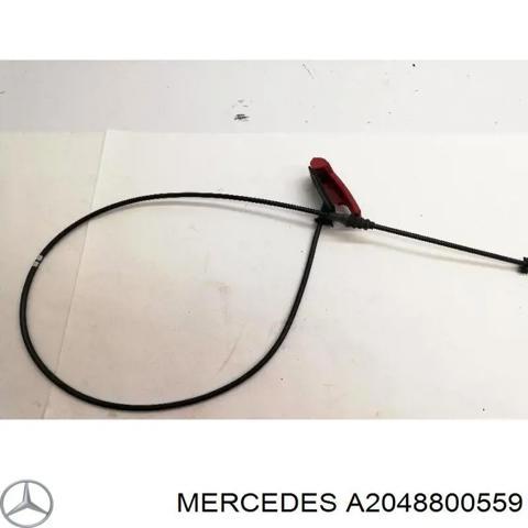 Трос открывания капота, задний A2048800559 MERCEDES