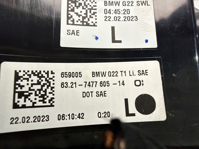 Стоп задний 7477605 BMW