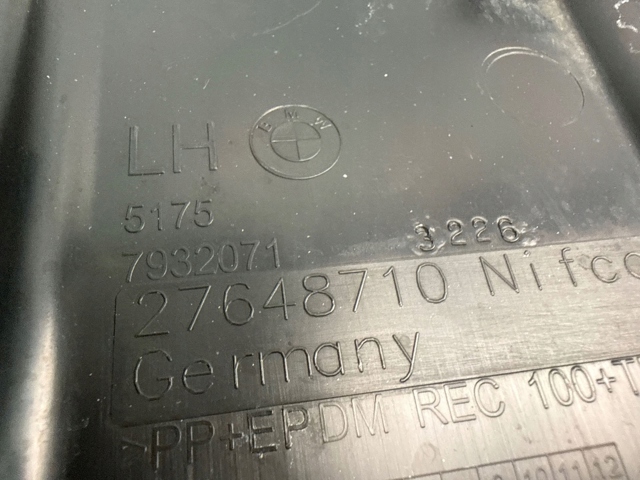 Защита бампера переднего, левая 7932071 BMW
