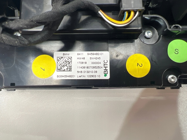 Блок управления режимов отопления 9459482 BMW
