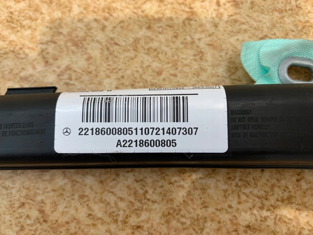 Подушка безопасности, сбоку правая A2218600805 MERCEDES